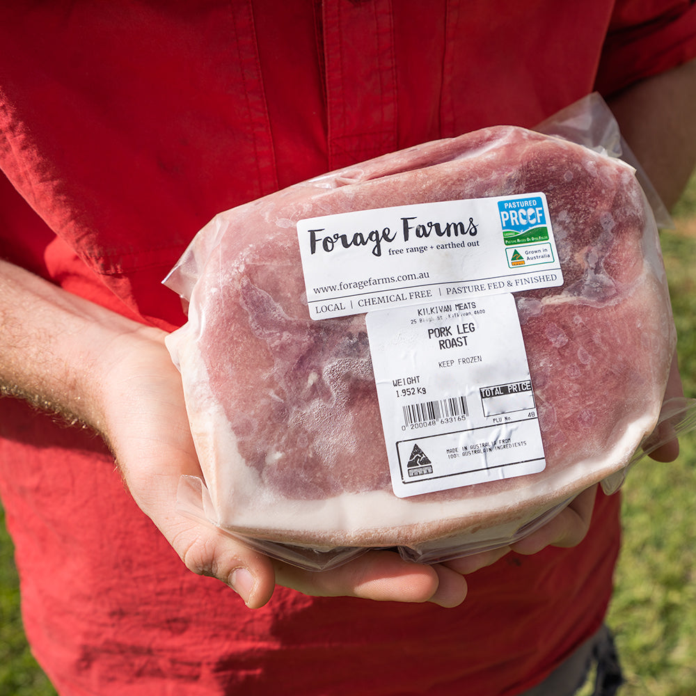 Forage Farms Pasture Raised Pork Leg Roast