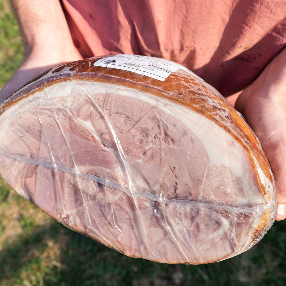 Christmas Smoked Leg Ham - Half Leg (Deposit Only)